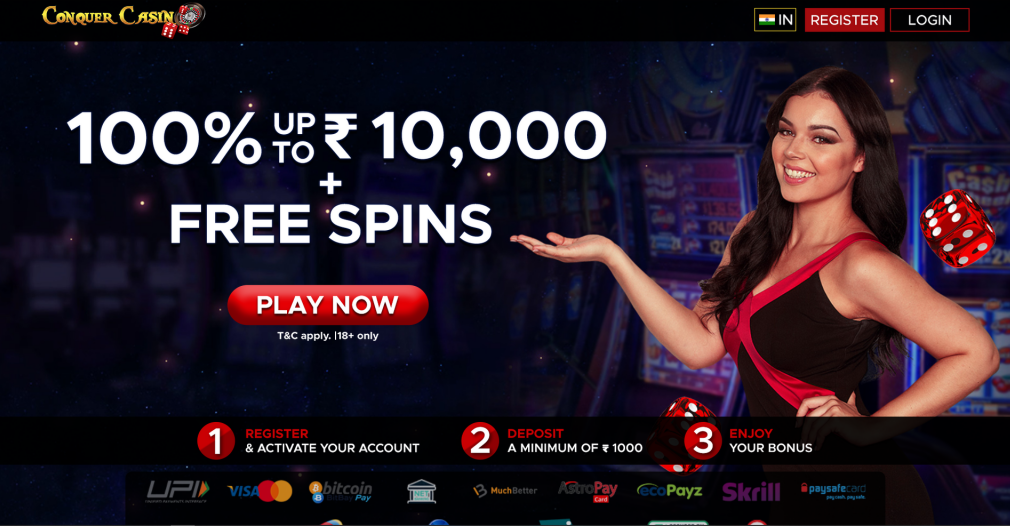 Conquer Casino India sign up