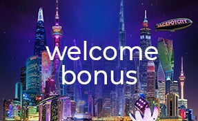 JackpotCity welcome bonus