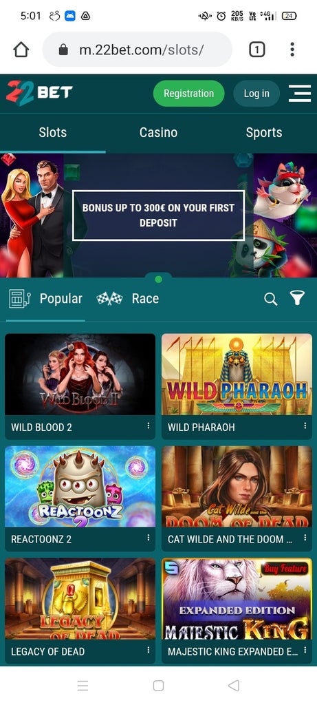 How to Sign Up for 22Bet Casino