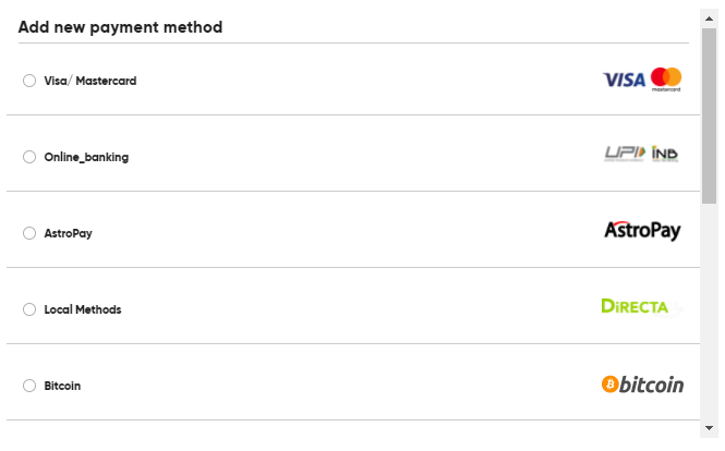 PlayHugeLottos Payment Method