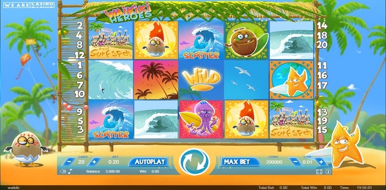 weare casino slot game