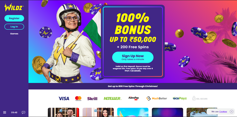 How to Sign Up Wildz Casino